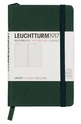 Бележник Leuchtturm 1917 Pocket, Ruled, Green 325677