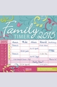 Календар Family Timer - Floral 2015