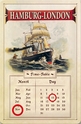 Метален вечен календар Hamburg-London