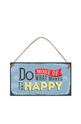 Табелка за стена - Вместо картичка - Do more of what makes you happy